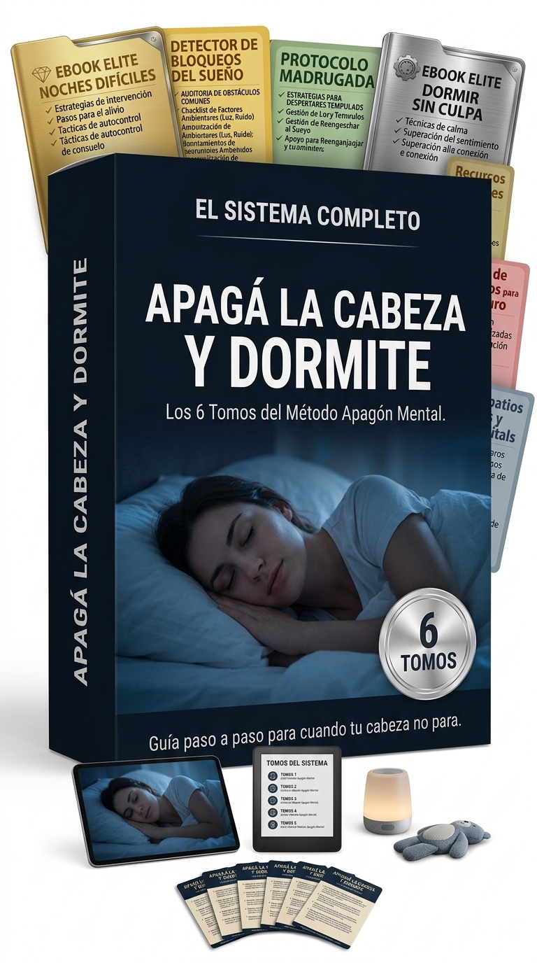 Apagá la Cabeza y Dormite + Sistema Completo de Rescate y Control Mental Nocturno