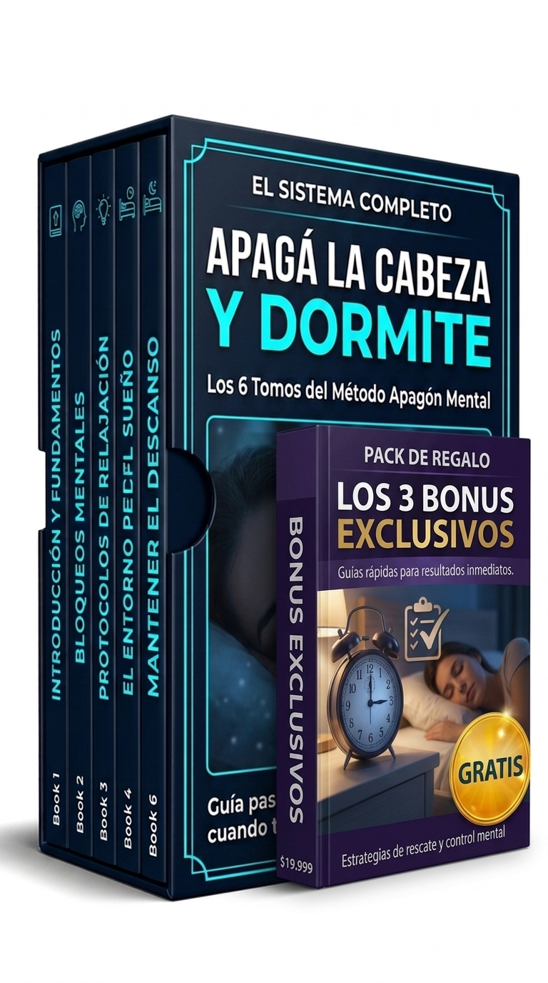 Apagá la Cabeza y Dormite + Qué Hacer Cuando No Podés Dormir